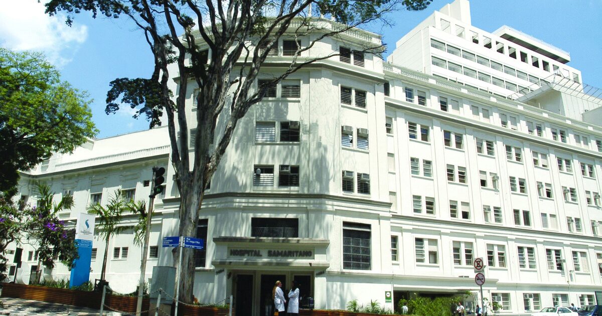 Fachada do Hospital Samaritano, unidade Higienópolis